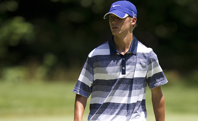 Max McGreevy, 17, fired a 4-under 68 in the first round of the U.S. Junior Amateur at the Golf Club of New England in Stratham, N.H.