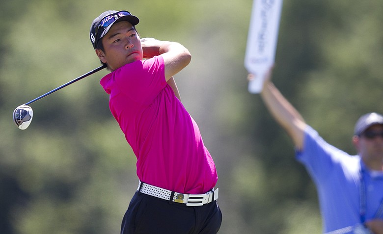 Andy Hyeon Bo Shim defeated Jim Liu, 4 and 3, to win the 2012 U.S. Junior Amateur at the Golf Club of New England in Stratham, N.H.