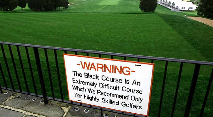 Bethpage Black could present problems for even the most skilled of golfers.