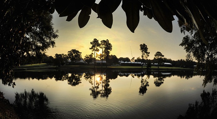 The 17th hole at East Lake.