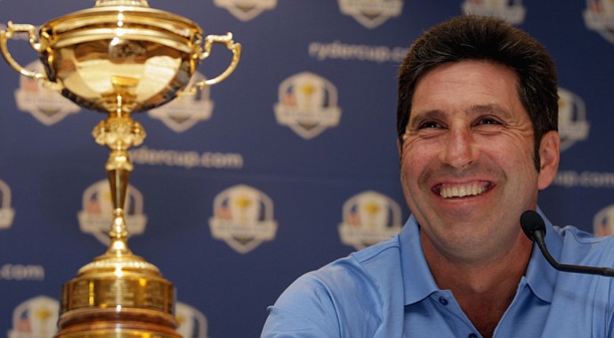 European Ryder Cup captain Jose Maria Olazabal