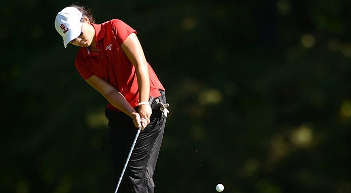 Indiana sophomore Elizabeth Tong tied for individual medalist honors at the Las Vegas Collegiate Showdown.