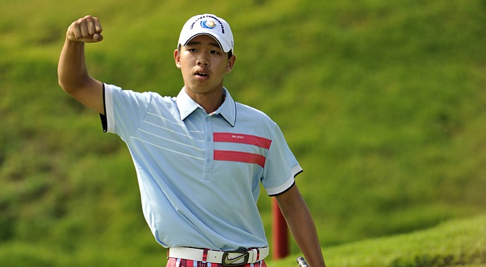 Tianlang Guan won the Asia-Pacific Amateur and earned an invitation to the Masters in April, where he will become the youngest player in the tournament's history at 14.