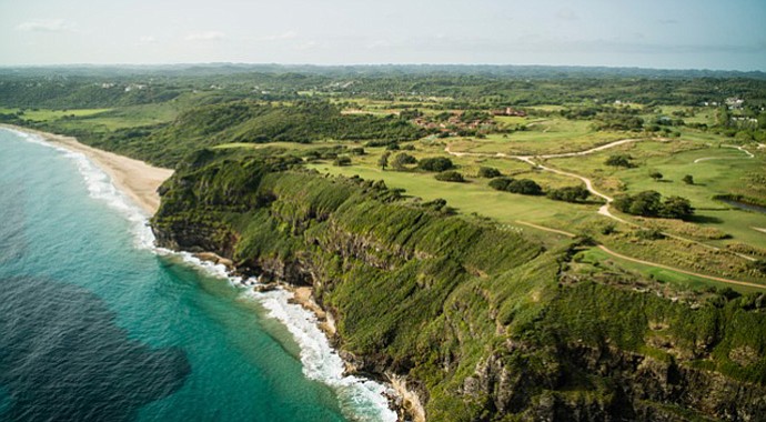 An aerial photo of Royal Isabela