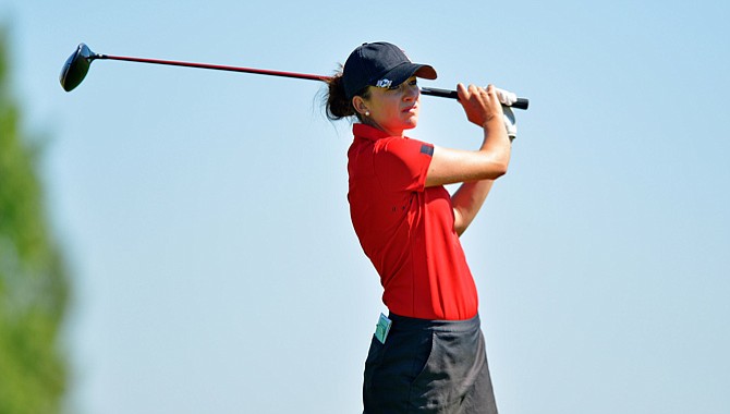 Kim Kaufman is the top-ranked female in the Golfweek/Sagarin College Rankings.