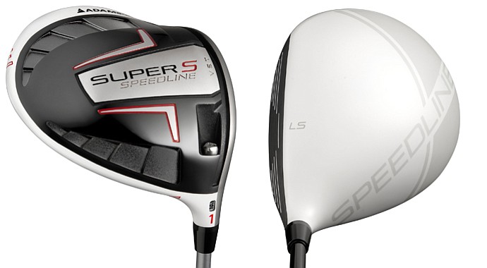 The new Adams Super-S (left) and Super-LS (right) drivers.