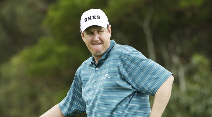 J.J. Henry during Thursday's pro-am round at the Hyundai Tournament of Champions.