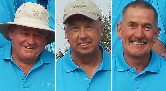 Derek Dobbs, Ron Schroeder and Mike Adams