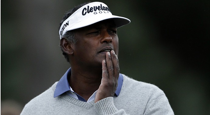 Vijay Singh during the Farmers Insurance Open.
