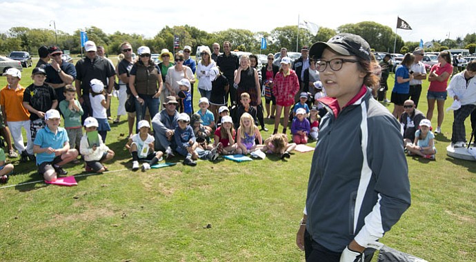 Lydia Ko taught a few juniors – and the field – a thing or two during the ISPS Handa New Zealand Women's Open.