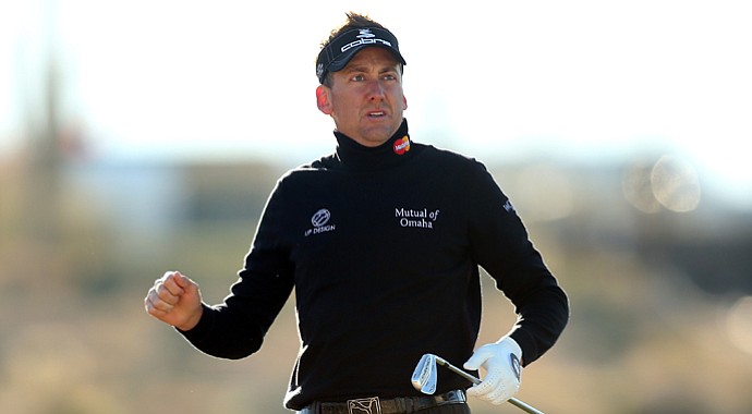 Ian Poulter during the third round of the WGC-Accenture Match Play Championship.