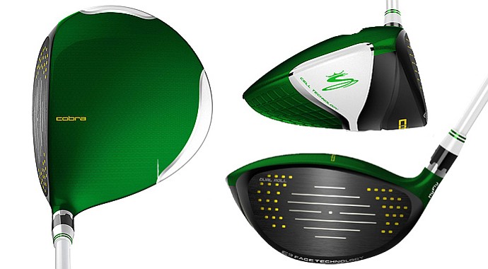 Cobra will make 1,800 AMP Cell Limited Edition drivers for the Masters.