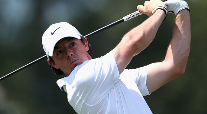 Rory McIlroy during the third round of the WGC-Cadillac Championship.