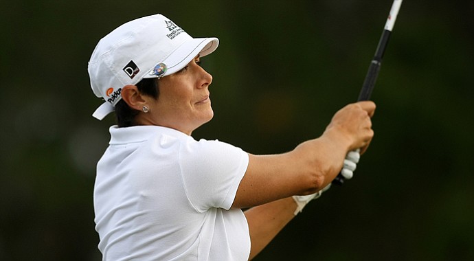 Laura Diaz during the final stage of 2012 LPGA Q-School.