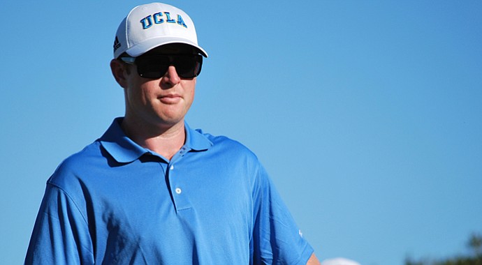 UCLA men's assistant coach Brandon Christianson