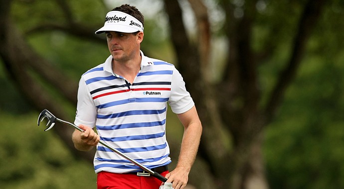 Keegan Bradley at No. 9 Round 2 of the Arnold Palmer Invitational.