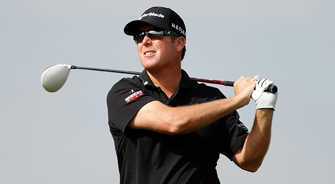 D.A. Points during the first round of the Shell Houston Open.