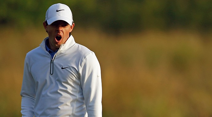 Rory McIlroy during the second round of the Shell Houston Open.