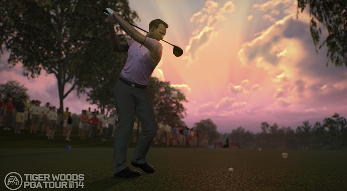 Arnold Palmer graces the cover and the Legends mode of the new EA Sports Tiger Woods PGA Tour 2014 game.