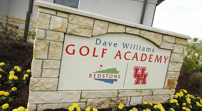 The Dave Williams Golf Academy houses both Charlie Epps, the director of golf at TPC Redstone, and the University of Houston golf team.