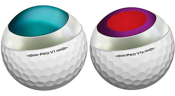Titleist's Pro V1 and Pro V1x