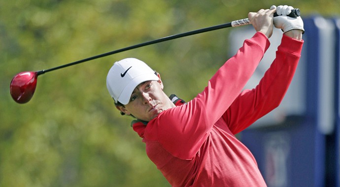 Rory McIlroy during the third round of the Valero Texas Open.