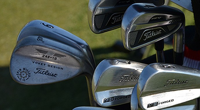 A look inside Marc Leishman's bag that led him to a 6-under 66 on Thursday.