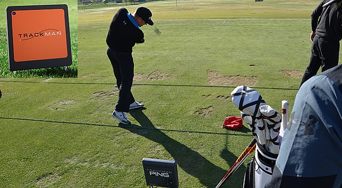 Trackman launch monitors provide essential data to tour reps, helping them fit the world's best players, including Hunter Mahan.