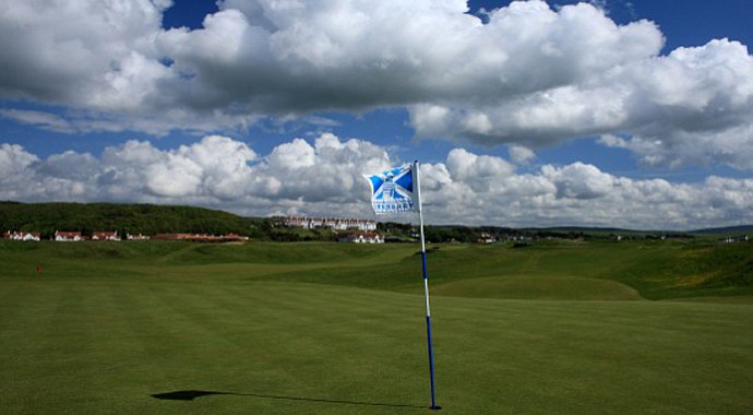 The Kintyre Championship course in Turnberry, Scotland.