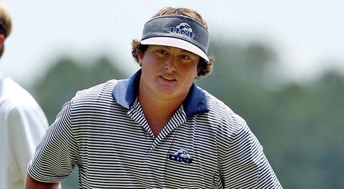 North Florida's M. J. Maguire posted a 65 in the first round at the Division 1 Men's Regional at Golden Eagle Country Club in Tallahassee.