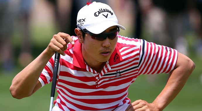 Sang-Moon Bae fired a 1-under 69 and held off Keegan Bradley to win the HP Byron Nelson Championship.