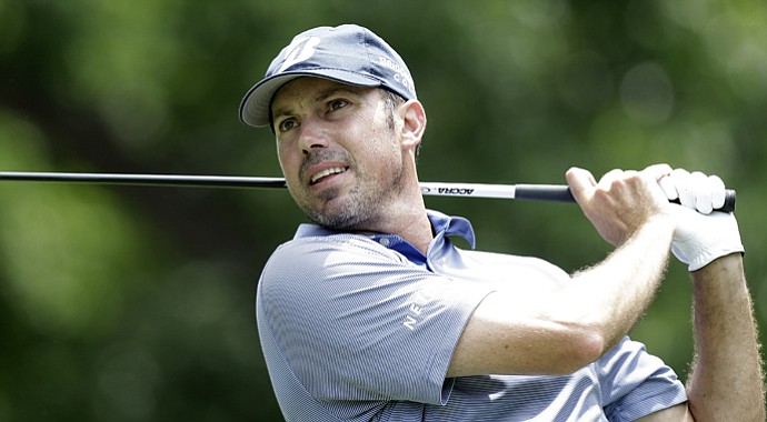 Matt Kuchar during the third round of the Crowne Plaza Invitational at Colonial.