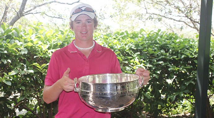 Sam Horsfield, 16, romped to an 11-shot victory at the Florida State Amateur.