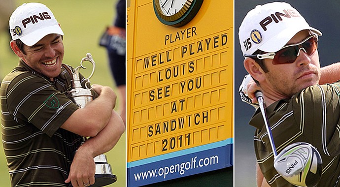 Louis Oosthuizen won the 2010 Open Championship.