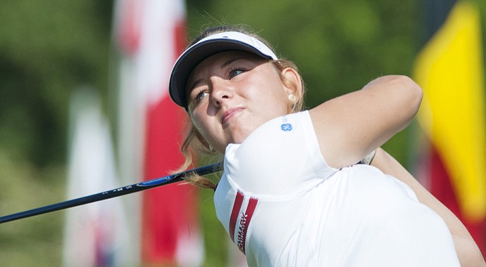 Emily Pedersen will represent Europe next month at the Junior Solheim Cup.