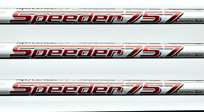 Fujikura's new Motore Speeder 757 shaft, which is 75 grams and designed for Tour-type players.