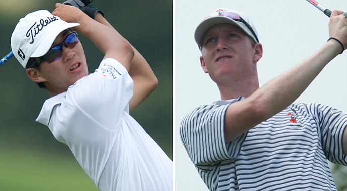 Cal's Michael Kim and Oklahoma State's Jordan Niebrugge will face off in the 2013 Public Links final on Saturday.