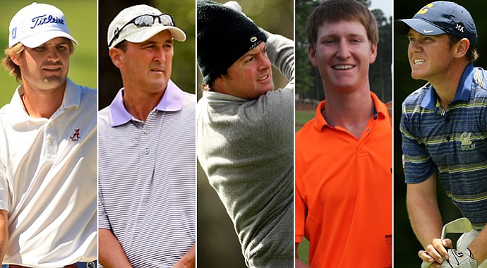 Bobby Wyatt, Todd White, Nathan Smith, Jordan Niebrugge and Michael Weaver were all added to the U.S. Walker Cup squad on Sunday.