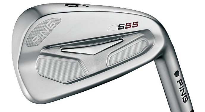 Ping's staff players get their first chance to put the company's latest blade-style irons, the S55, into play at Liberty National.