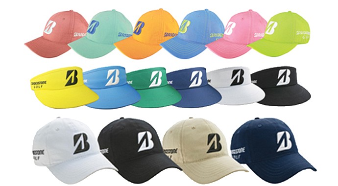 The Kuchar Collection (top), the Snedeker Collection (middle) and the Couples Collection from Bridgestone.