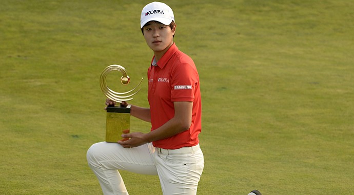 Chang-woo Lee won the Asia-Pacific Amateur.