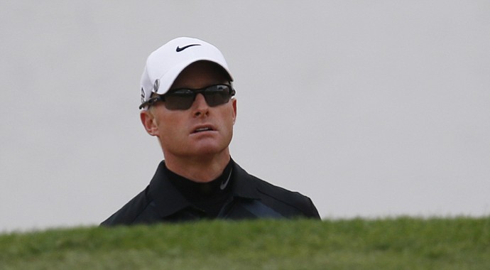 Simon Dyson during the HSBC Champions.