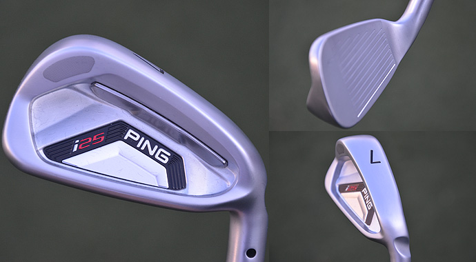 Ping's latest game-improvement i25 irons transition from forgiving long irons into feel-oriented short irons.
