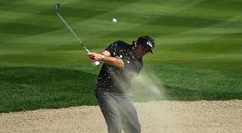 Phil Mickelson has used a Ping Eye2 XG lob wedge at the European Tour's Abu Dhabi HSBC Championship. The wedge is a 60-degree model bent to 61 degrees, and it has a KBS Tour V2 shaft.