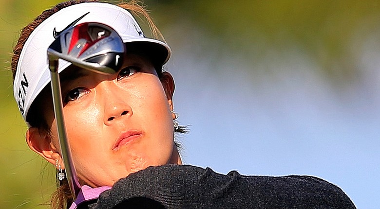 Michelle Wie during the second round of the LPGA's 2014 Pure Silk Bahamas Classic.