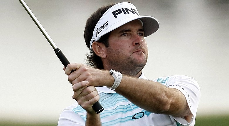 Bubba Watson during his first-round 64 at the 2014 Phoenix Open on PGA Tour at TPC Scottsdale.