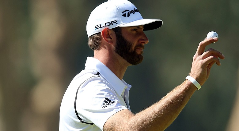 Dustin Johnson fired a 5-under 66 to take the first-round lead at the Northern Trust Open.