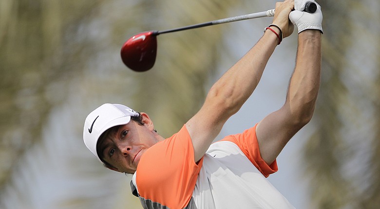 Rory McIlroy is among the No. 1 seeds for the PGA Tour's 2014 WGC-Accenture Match Play (McIlroy shown here during this year's Dubai Desert Classic).
