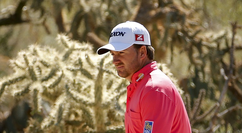 Graeme McDowell during the 2014 WGC-Accenture Match Play at Dove Mountain in Marana, Ariz.