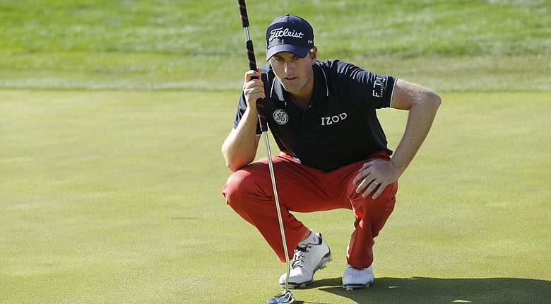 Webb Simpson during the 2014 WGC-Accenture Match Play at Dove Mountain in Marana, Ariz.